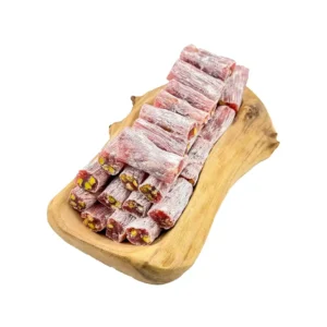 لوکوم ترکیه‌ای فیتیله‌ای انار و پسته